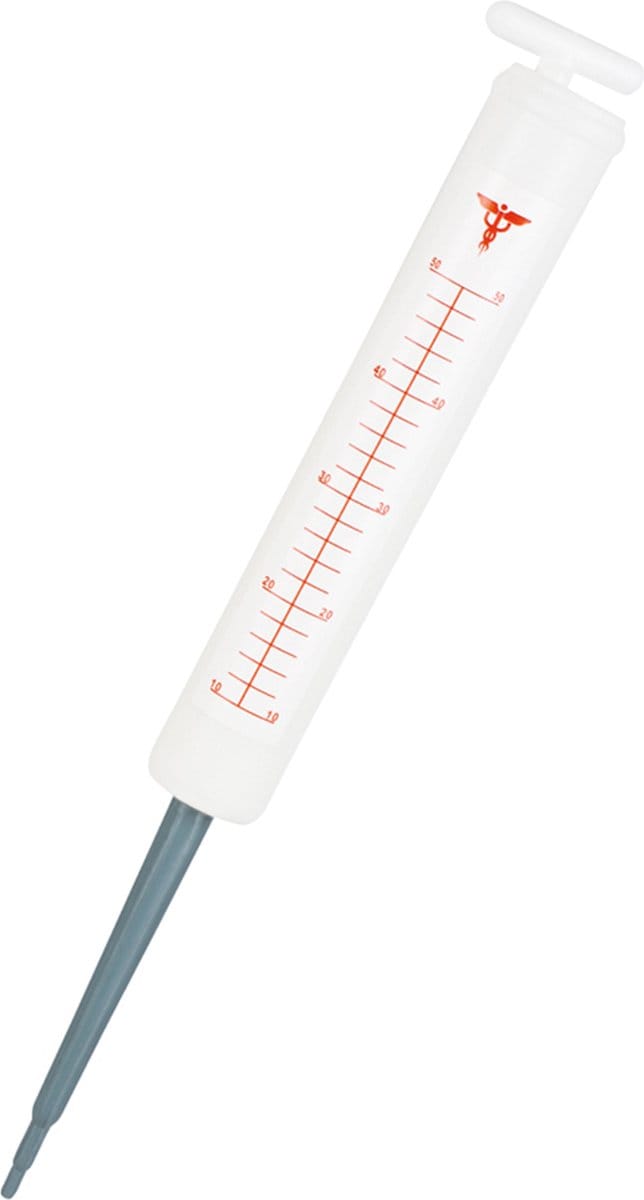 Injectie spuit groot 50cm