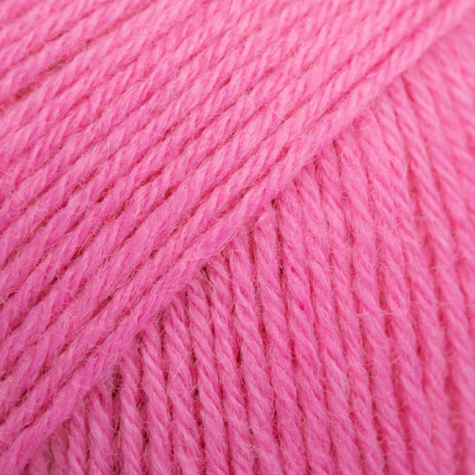DROPS Fabel Uni Colour - 102 roze - Wol Garen