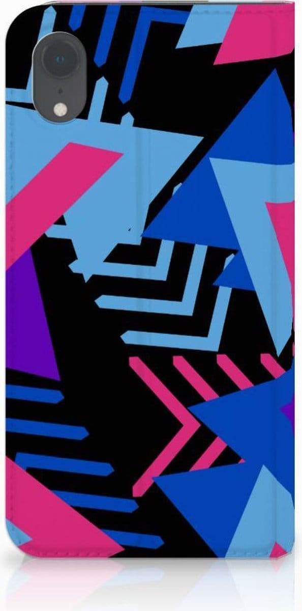 Apple iPhone Xr Stand Case Funky Triangle