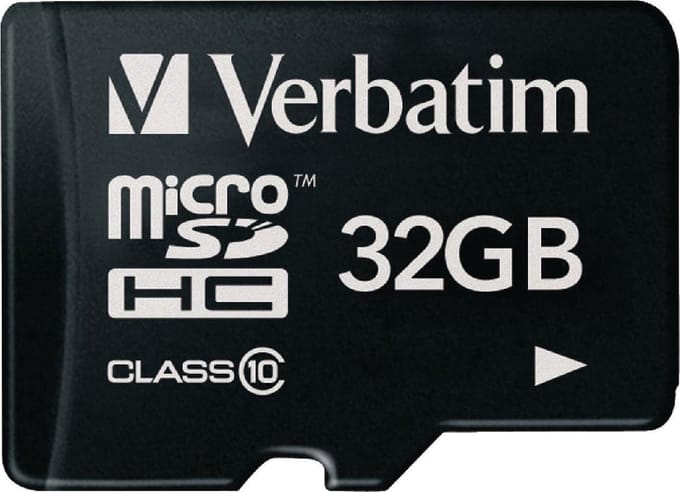 Verbatim microSDHC 32GB Class 10