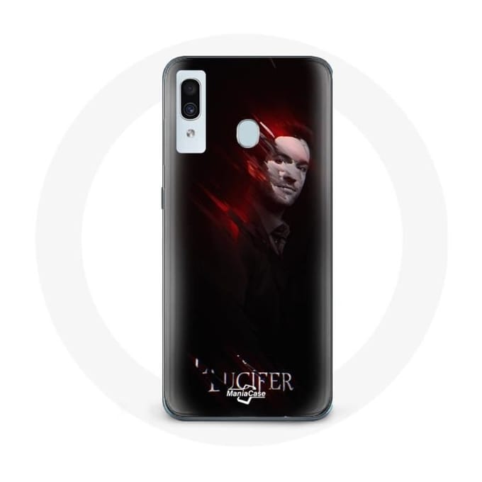 Coque - Lucifer - Samsung Galaxy A20 - Souple - Noir - Protection noir