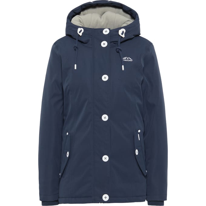 ICEBOUND Serie clima Igloo winterjas Dames marine
