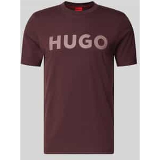 Regular fit T-shirt van puur katoen model 'DULIVIO'
