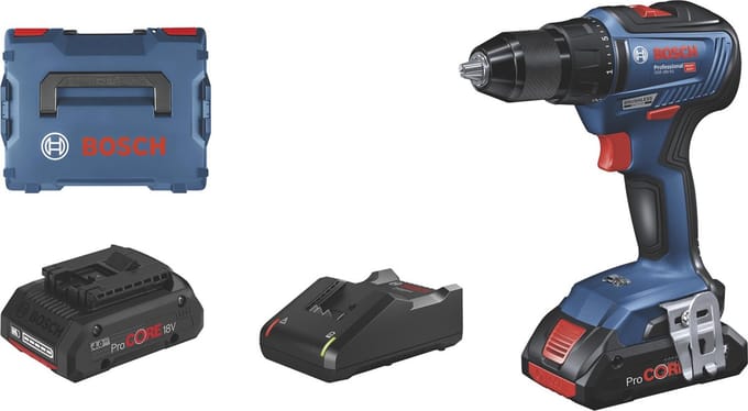 Bosch Professional GSR 18V-55 Accu Schroefboormachine 18V 4.0Ah in L-Boxx - 06019H5204