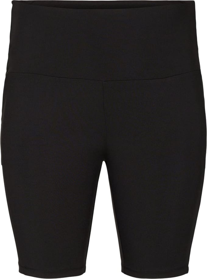 ZIZZI VEA, POCKET SHORTS Dames Broek - Black - Maat S (42-44)