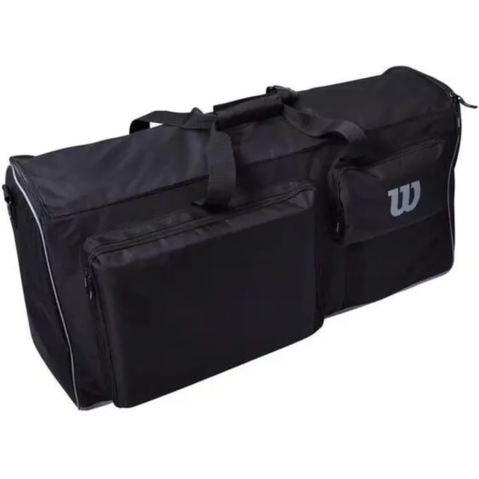 Wilson 8 Travel Baltas Zwart