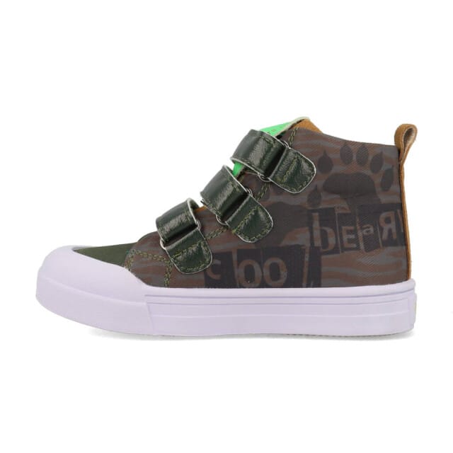 Sneakers | Jongens | Bear Print | Canvas | Go Banana's | Maat 22