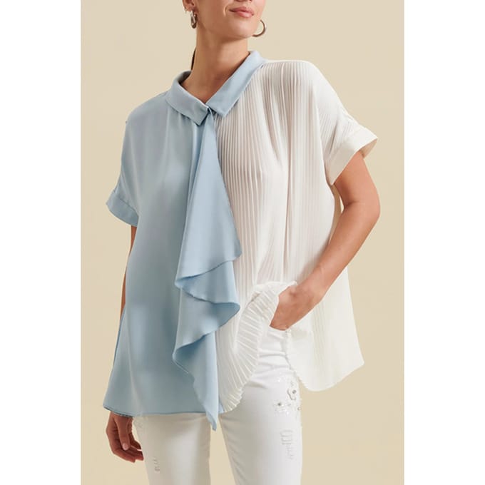 Anne Fontaine Veona-p20 Provence Größe: S | Blusen Outlet | Damen
