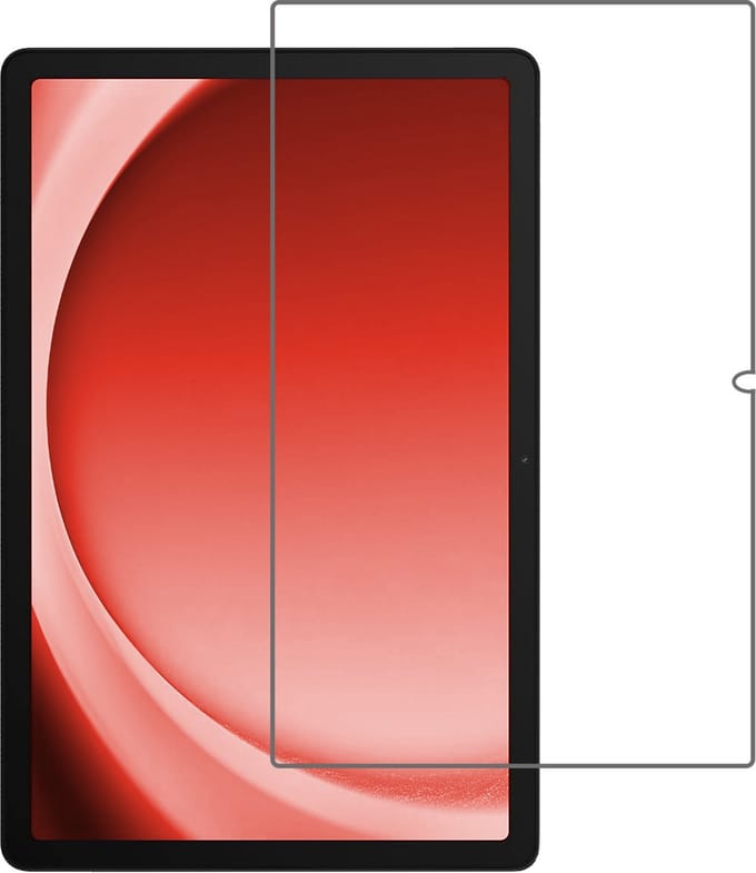 Screenprotector - Geschikt voor Samsung Galaxy Tab A9 Plus - Extra Sterk - Beschermglas - Gehard Glas - Tempered Glass - Screen Protector - Bescherm Cover