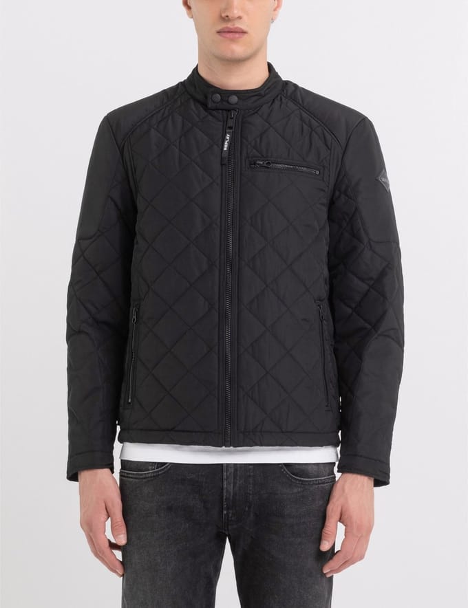 regular fit jack in doorgestikt design