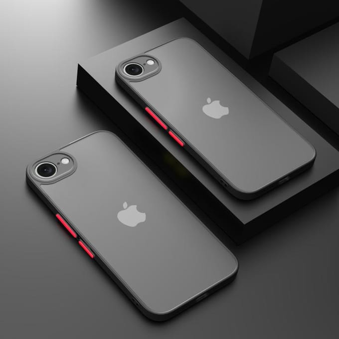 voor iPhone 16E Hoes SE4 Hard PC Armor Mat Luxe Kleurblokkering Schokbestendig Camera Beschermer Hoesjes voor iPhone 16e Cover for iPhone 16E