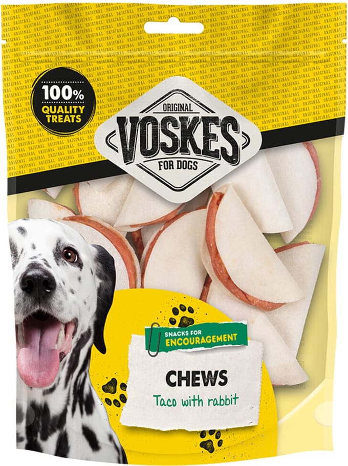 Voskes Hondensnacks Taco met Konijn - 400 gr