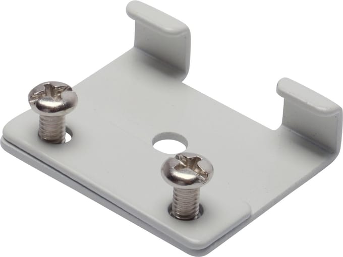 2 Klemmen voor Wandst. 2 Klemmen voor Wandst.