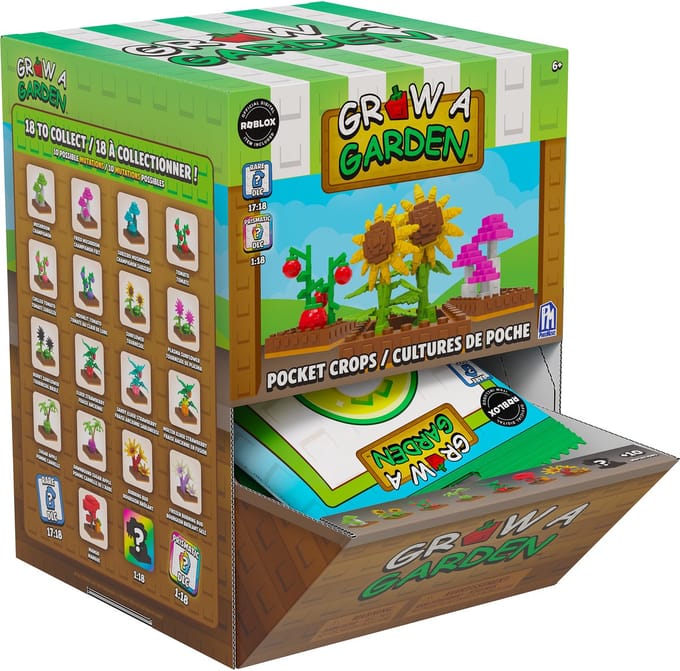Grow a Garden – Pocket Crops Mystery Minifiguur – Series 1 – Met DLC-code – 6,5 cm