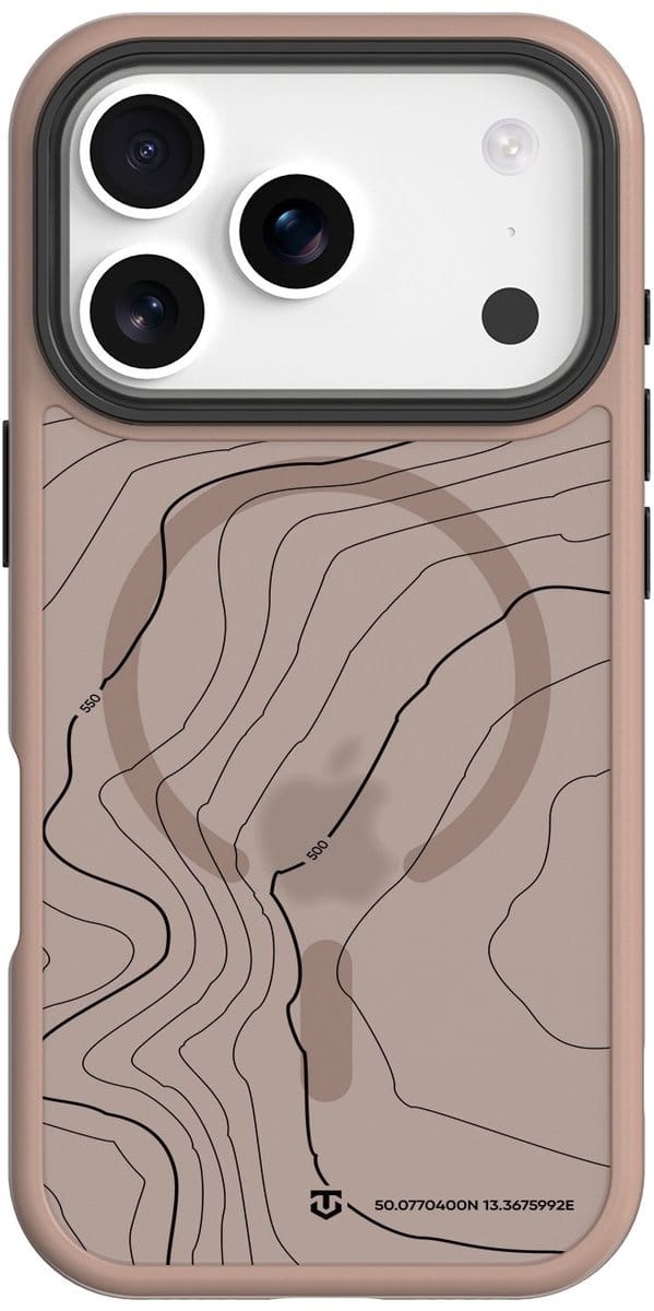 Tactical iPhone 17 Pro MagForce Hyperstealth Sika Cover – Hoesje met Losse Klikbare Knoppen – Mocha Mousse