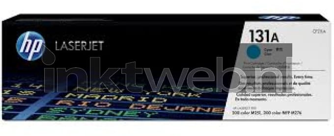 Tonercartridge hp cf211a 131a blauw