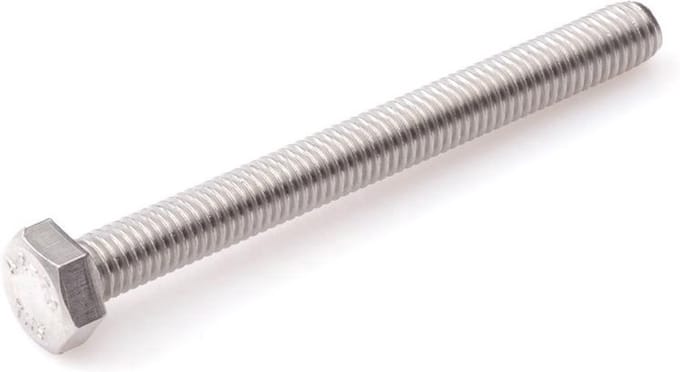 Tapbout RVS A2 zeskantkop M8x40 per zak a 4 stuks