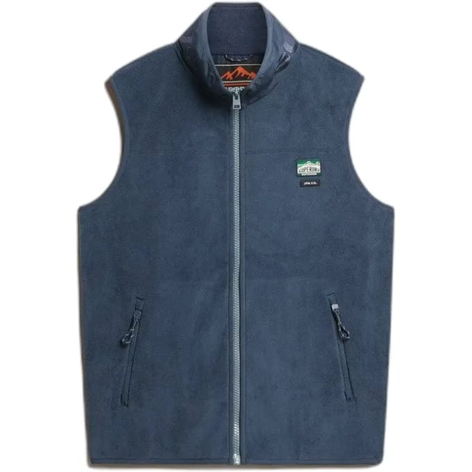 Superdry - Active Fleece Bodywarmer - Heren - Gilets