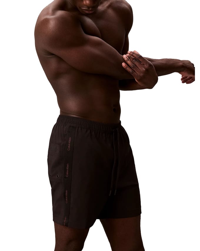 Calvin Klein Nero Polyester Heren Boxershorts