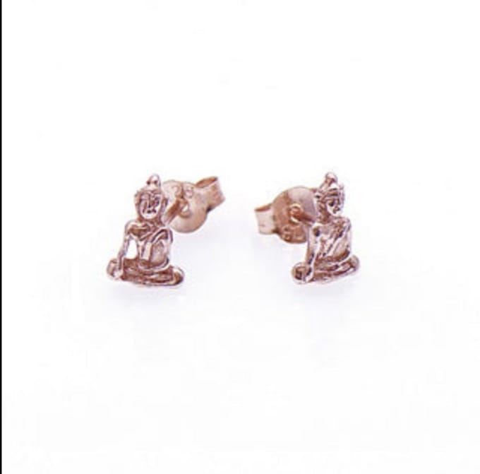 Karma Symbols oorbel M1686 Buddha