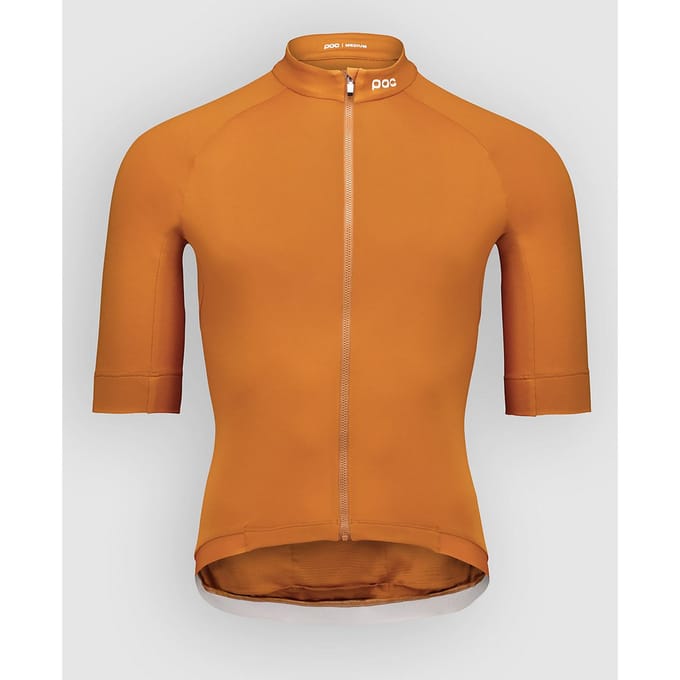 Poc Thermal Lite Korte Mouw Wielertrui Oranje M Man
