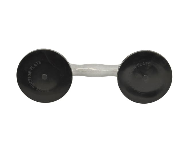 Awtools AW29428 - Dubbele Aluminium Zuignap - 135kg - Voor Glas en Gladde Oppervlakken