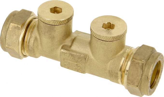 Bonfix - TerugstroomBeveiligings-Eenheid - Keerklep EA 15 - 2 x knel