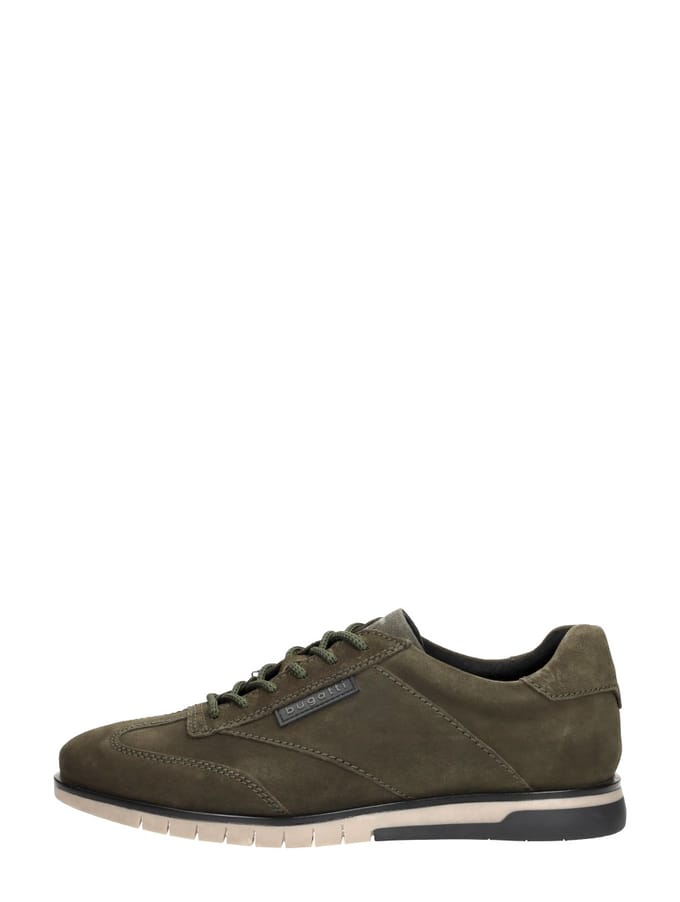 Bugatti Delron Sneakers groen Suede - Maat 45