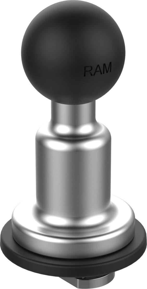 RAM Mount B-Kogel (25 mm) Track Ball met T-Bout Aluminium - RAM-B-463-TRA1U