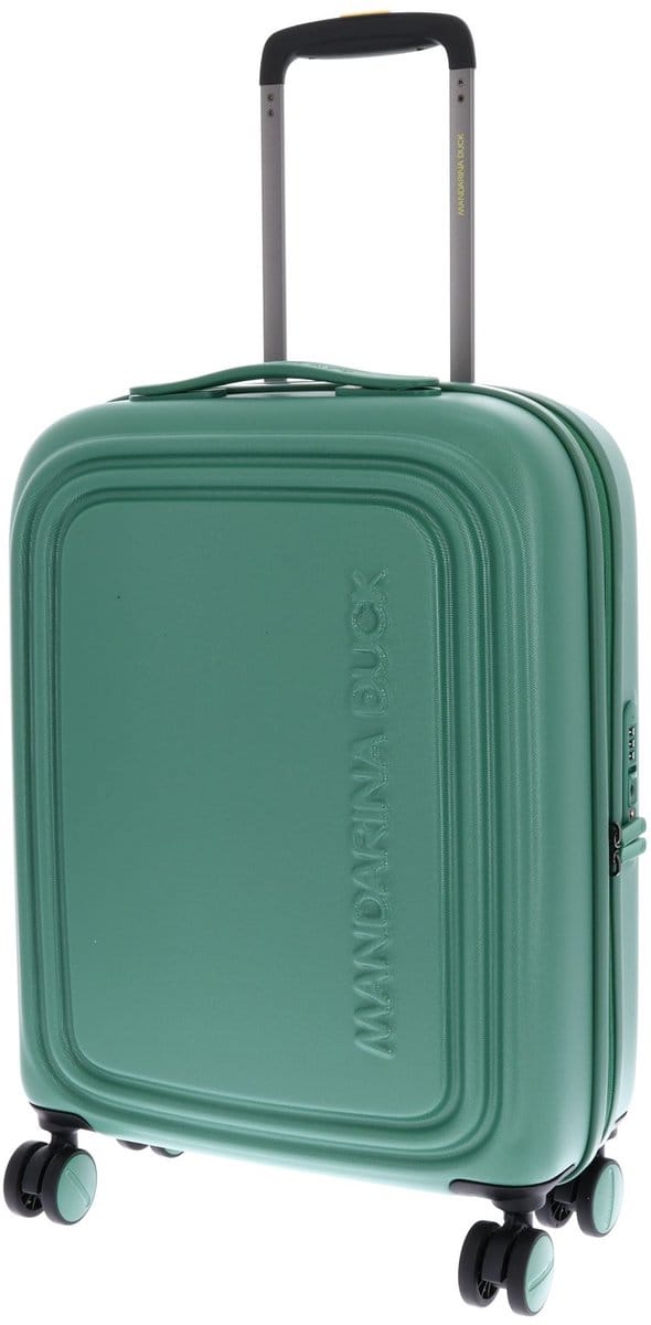 MANDARINA DUCK trolley Logoduck + Expandable Cabin Trolley Foliage Green groen 55cm