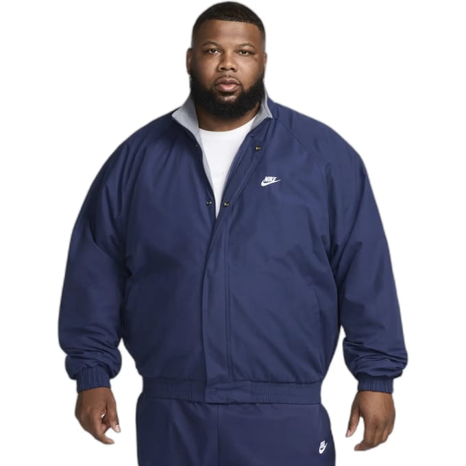 Herenjack Club Futura Jacket Midnight Navy/wit