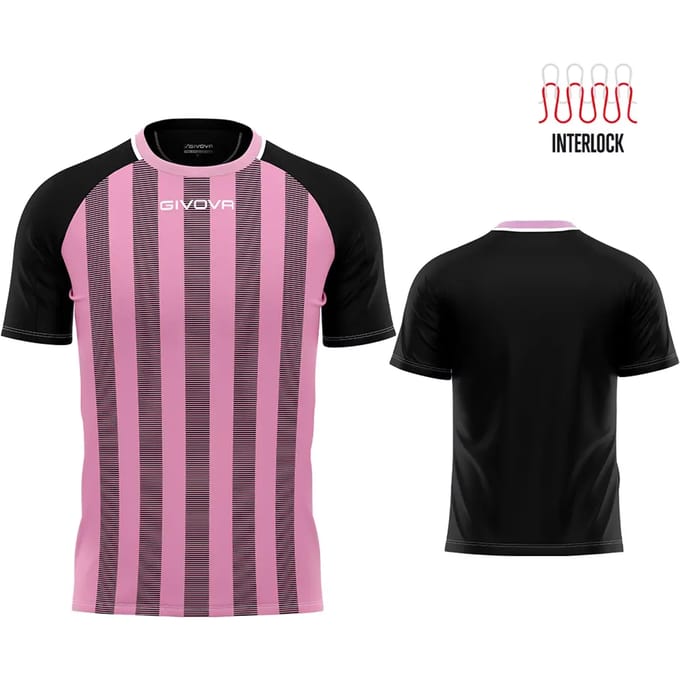 Givova Tratto T-shirt Met Korte Mouwen Roze M Man