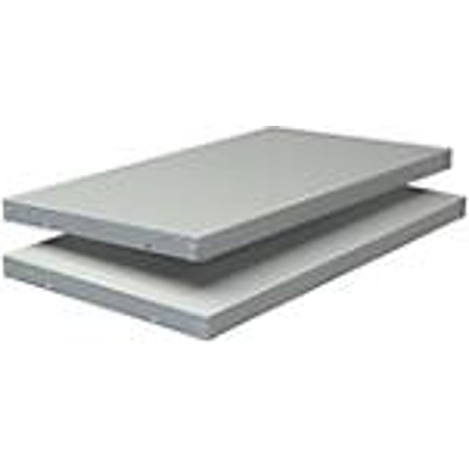Extra legborden, voor insteekstellingen, B 600 x D 350 mm, wit