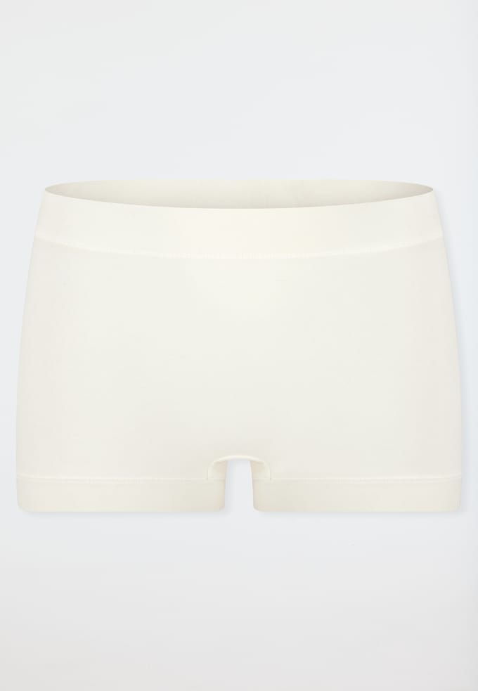 Schiesser Unique Cotton Shorts - Dames Onderbroek off wit