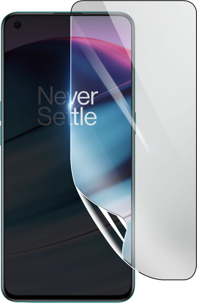 3mk, Geschikt voor Oneplus Nord CE 5G, Schokbestendige Hydrogel Screenprotector, Transparant