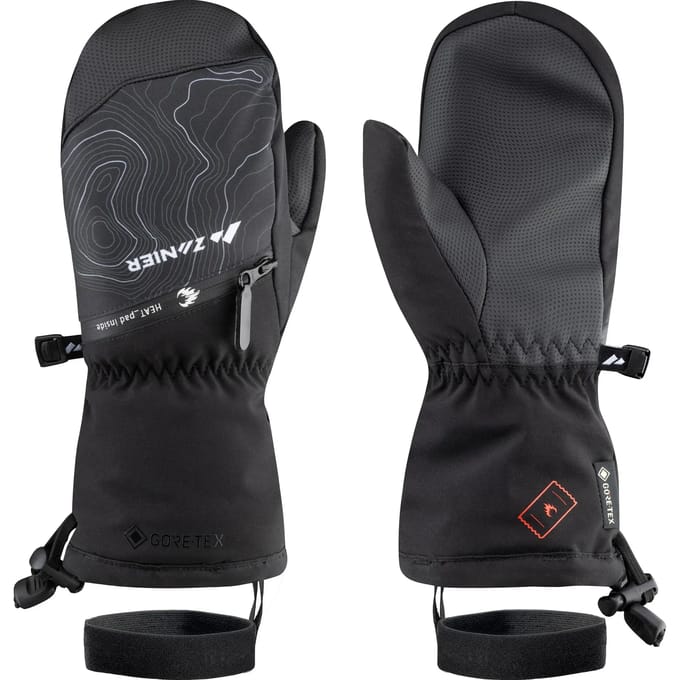 Skiwanten voor kinderen Zanier Heat Pads,GTX