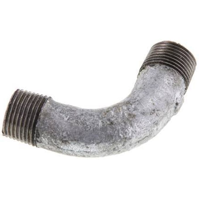 L-pijp R3 8" Gietijzer 25bar [2 Stuks]