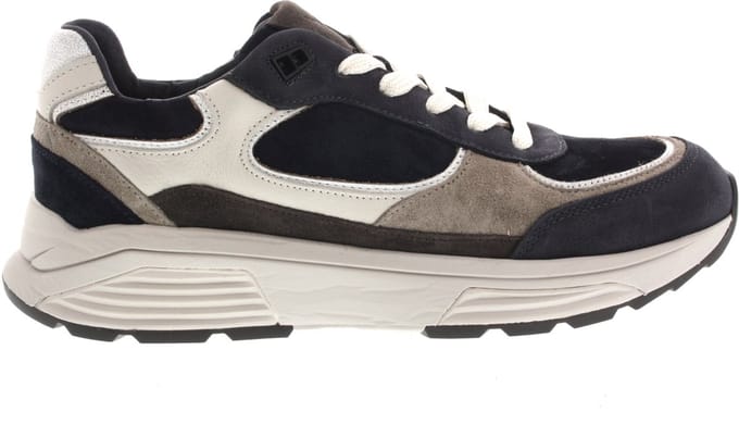 Xsensible Manhattan Sneakers - Leer - Heren - Blauw - Maat 46