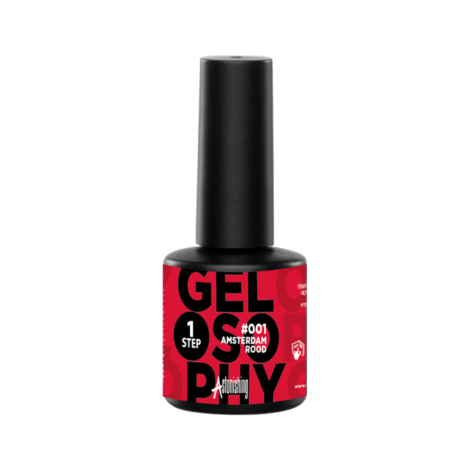 Astonishing Gelosophy 1-STEP 001 Amsterdam Rood 7ml
