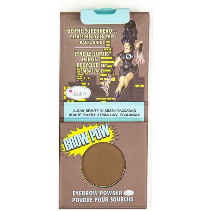 The Balm Green Beauty Brow Pow Eyebrow Powder Light Brown 0,85 g