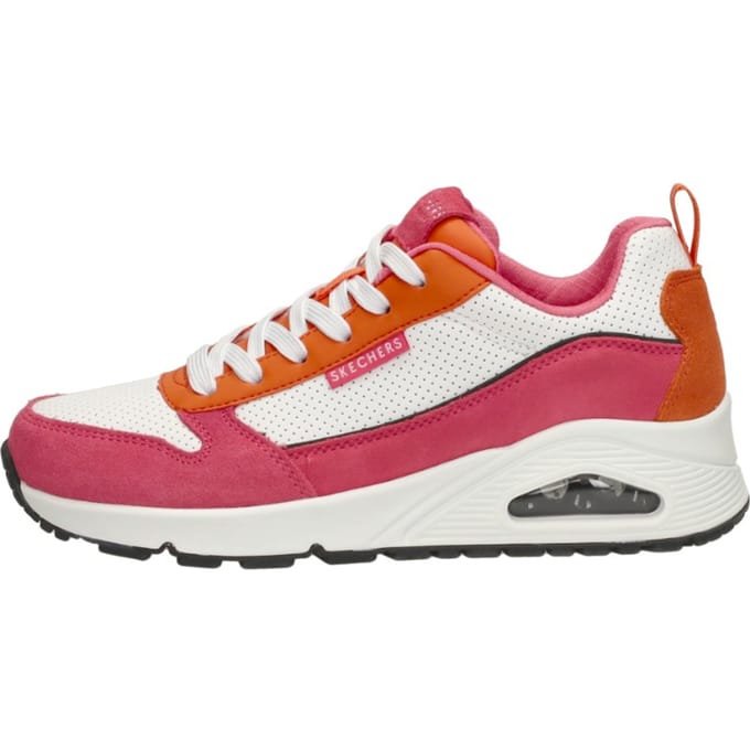 Skechers Uno - Two Much Fun Dames Sneakers - Roze
