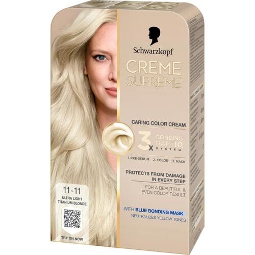 Schwarzkopf Creme Supreme 11-11 Ultra Light Titanium Blonde 1 st