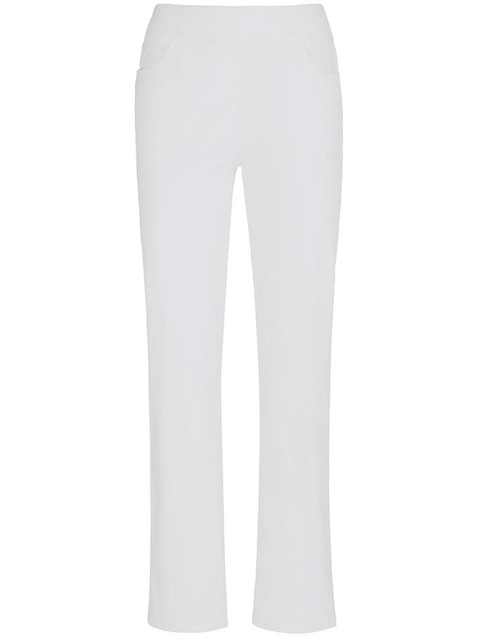 Comfort Plus-broek model Carina Fun Van Raphaela by Brax wit