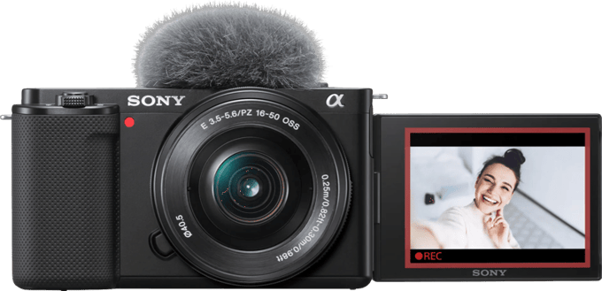 Sony ZV-E10 + 16-50mm lens - APS-C Systeemcamera - Vlogcamera