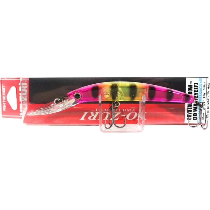 Yo Zuri Crystal Minnow DD Walleye 90 mm drijvend kunstaas R1205-APC (6701)