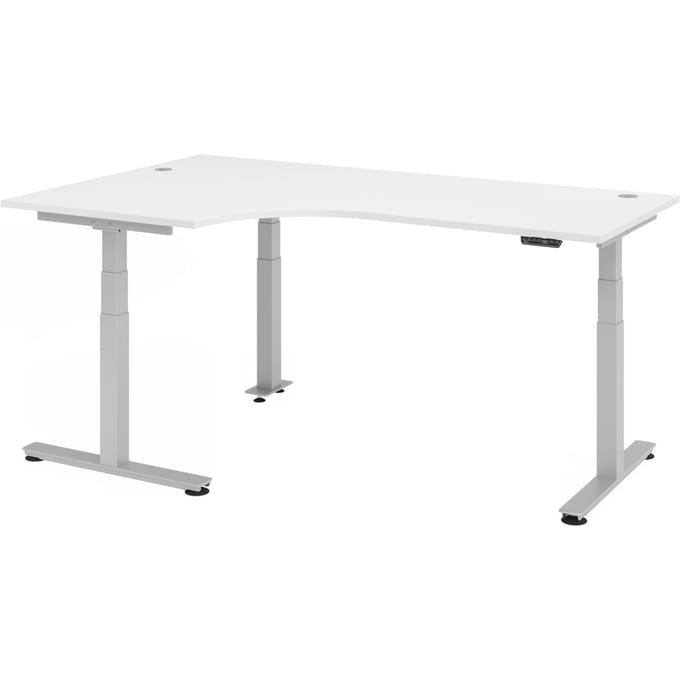 XDSM 82 S | Bureau - Wit 200 x 120 Tafelhoogte I Elektrisch in hoogte verstelbaar