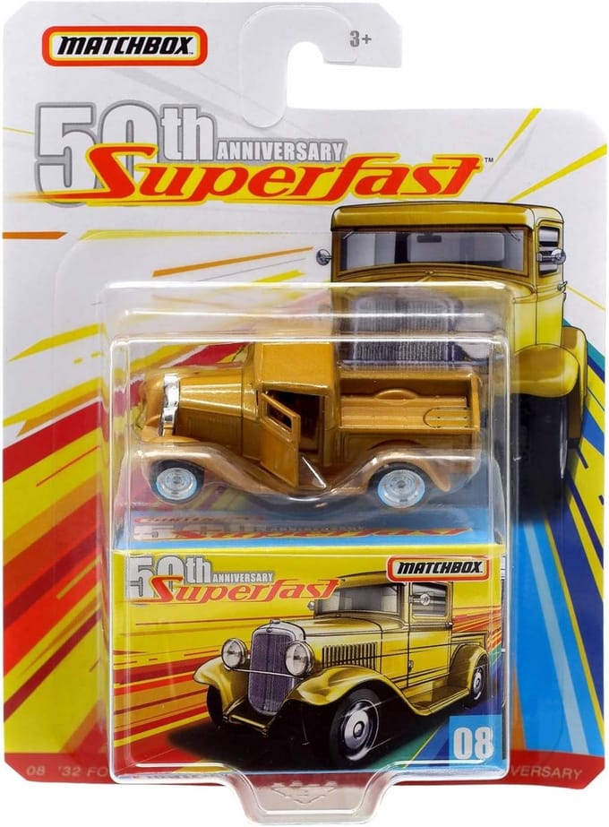 Klassieke Diecast Modelauto '32 Ford Pickup - 50th Anniversary Collectie