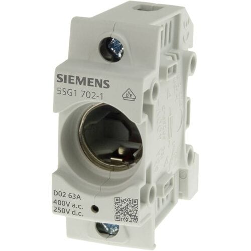 Siemens 5SG13021 Zekeringsokkel Afmeting zekering : D01 15 stuk(s)