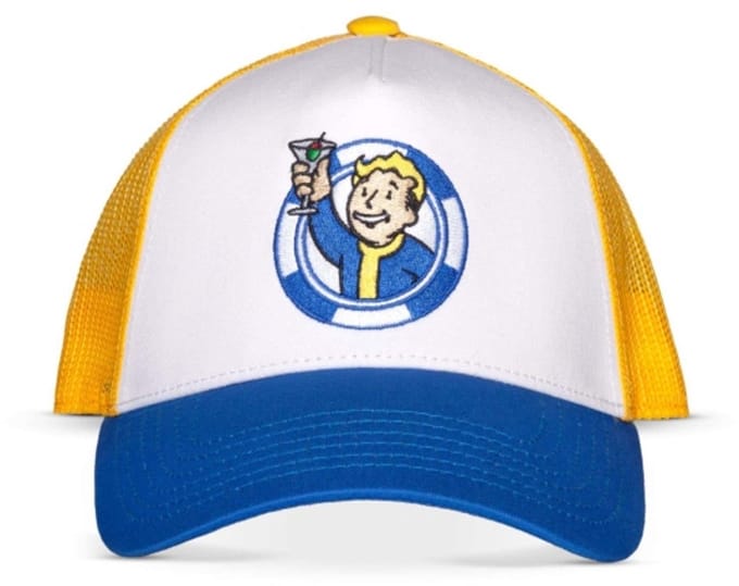 Fallout - Cocktail Trucker pet - Geel/Multicolours
