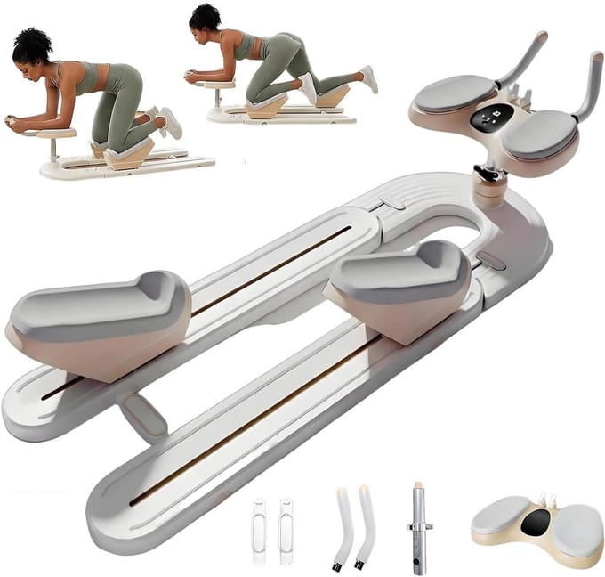 Rug Draaier - Core Trainer - Spier Versterken - 3-voudig Verstelbaar - 92 cm Bereik - Multicolor